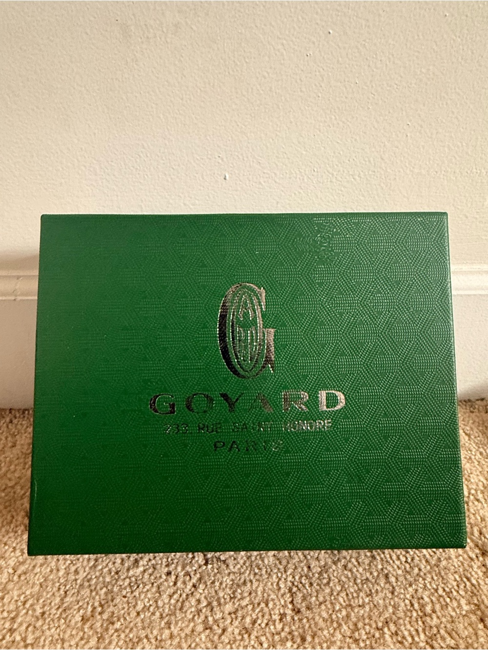 Goyard White and Gray Goyardine Crossbody Bag